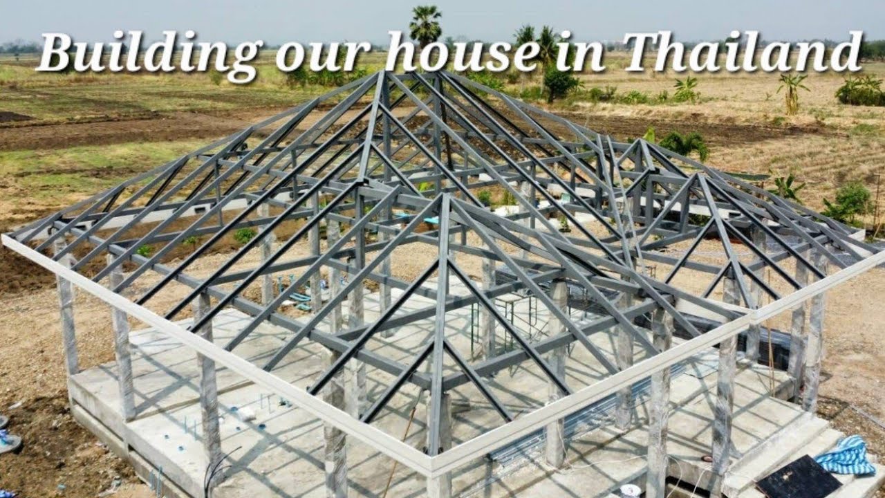 Building our house in Thailand. 25th February 2026.
