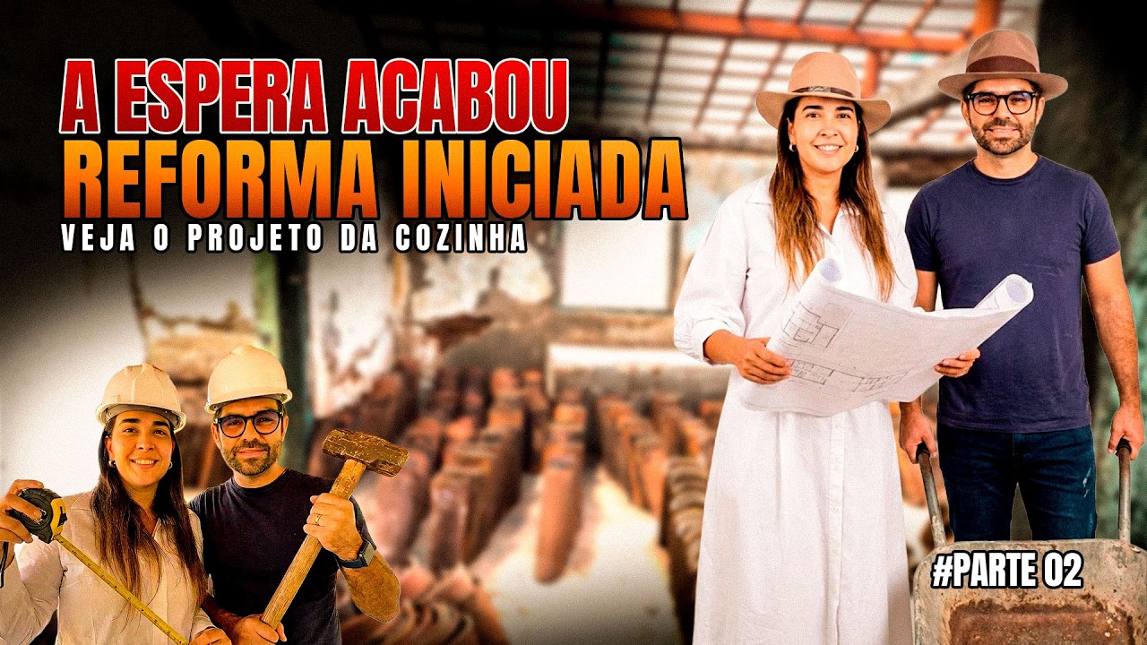 A Reforma Finalmente Começou | Projeto da Cozinha Revelado
