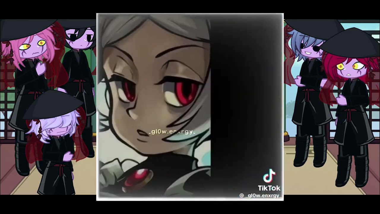 Saja boys react to Skullgirls!+marie+