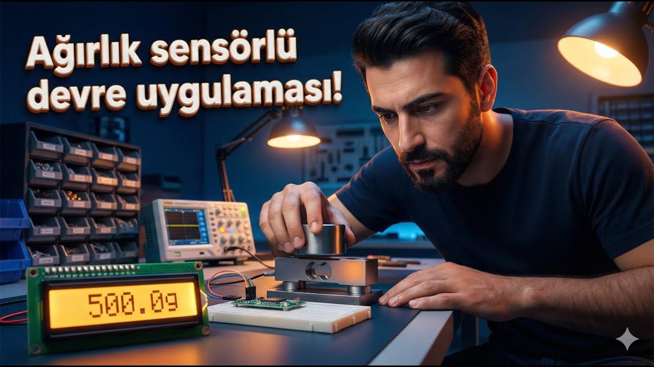 Ağırlık sensörlü devre uygulaması
