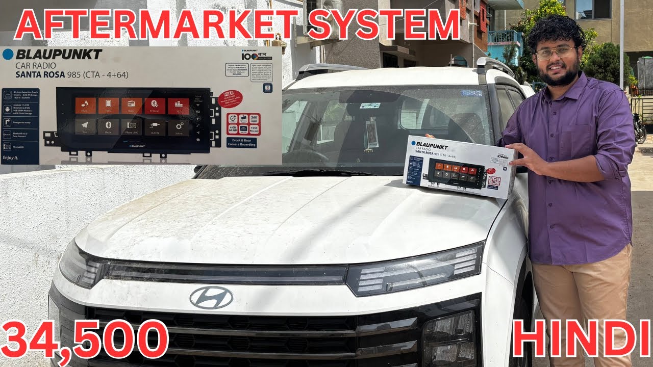 Hyundai Alcazar Aftermarket Infotainment System Review | Features, Installation, Pros & Cons