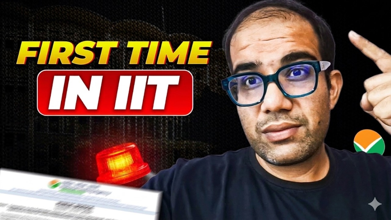 JEE Advanced | 🚨 BREAKING Update | 😱 First Time in History of IIT | Vinay Shur Sir