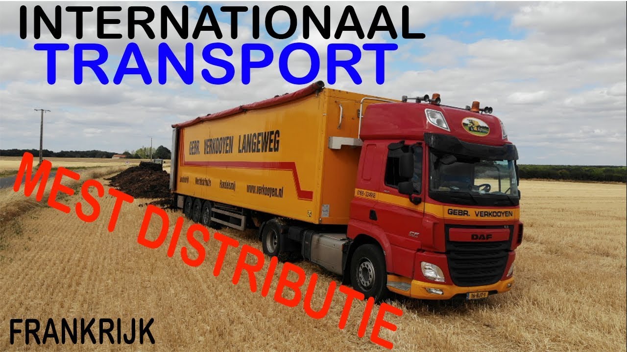 VRACHTWAGEN - INTERNATIONAAL TRANSPORT - MESTDISTRIBUTIE