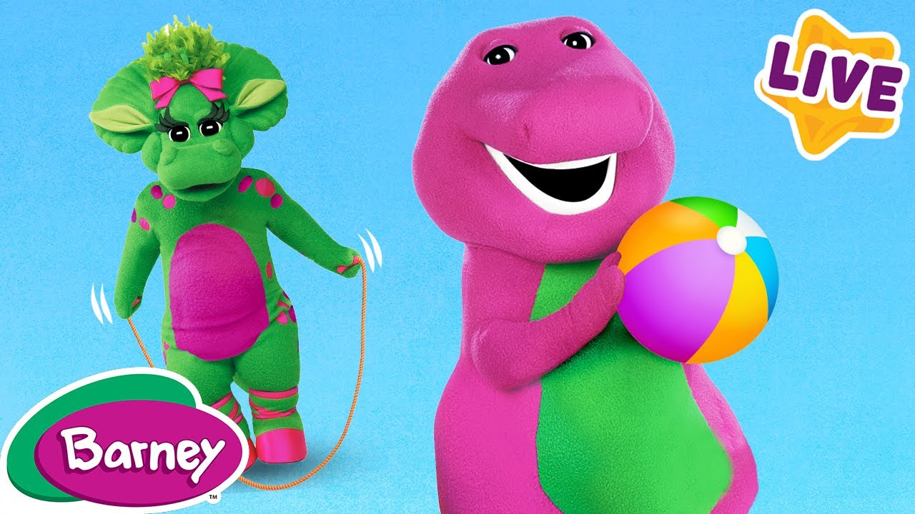 💪🏽 Healthy Habits | Self-Care for Kids | Full Episodes Live | Barney the Dinosaur