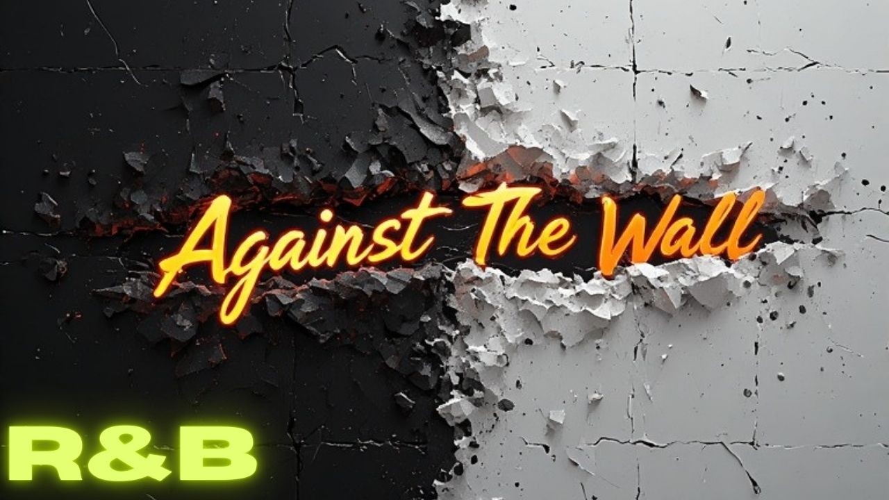 Kaery Lune - 'Against The Wall' R&B Ballad (Official Lyric Visualizer)