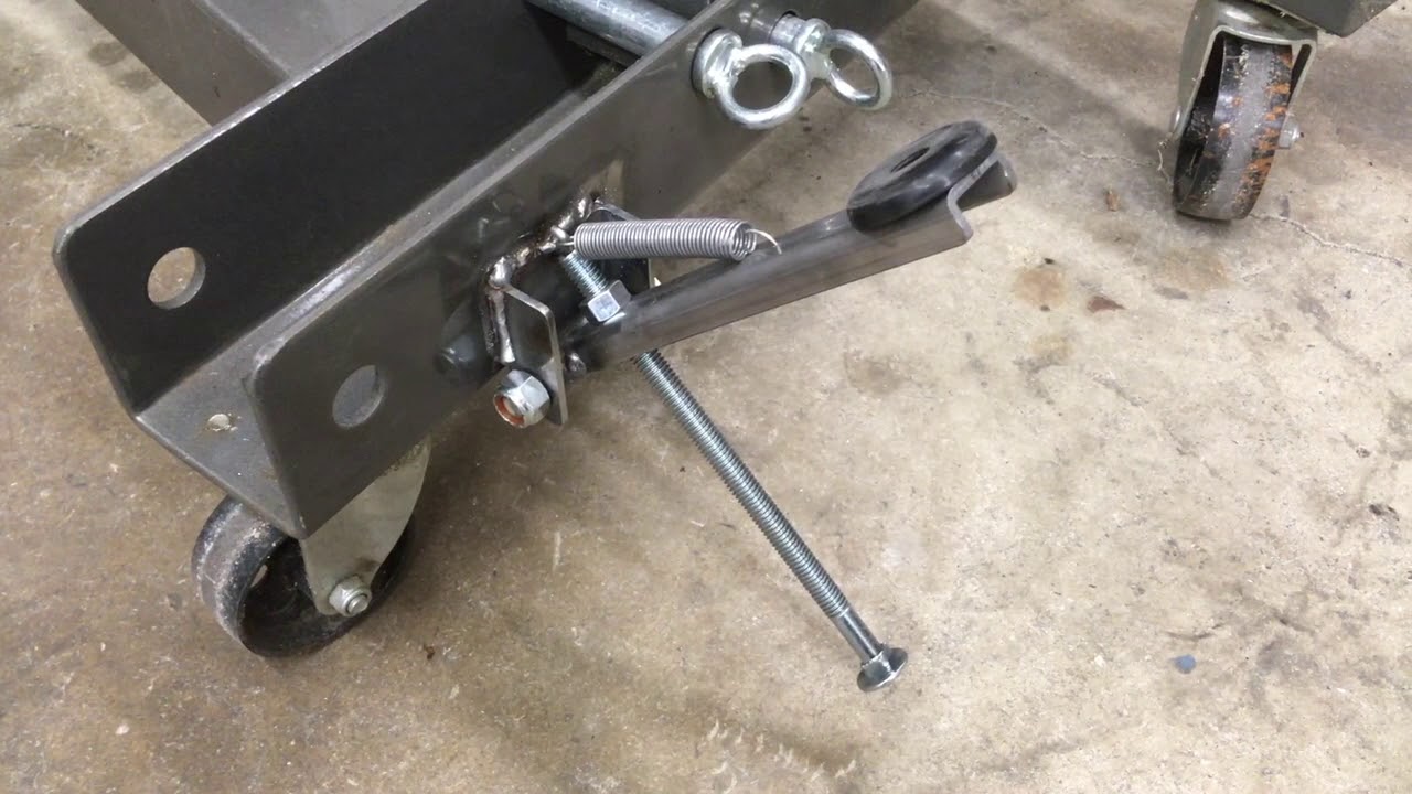 HF Folding Engine Crane 69514 Modification