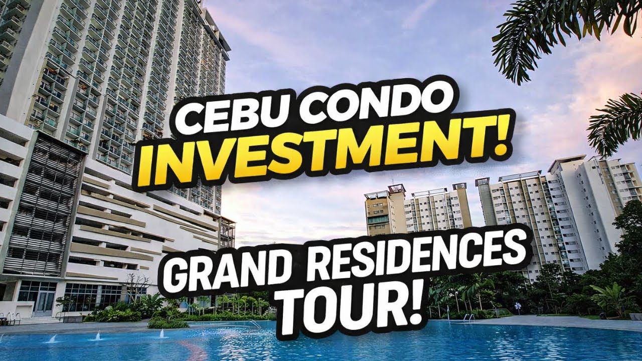 Grand Residences North Tower 1BR Condo Tour | CCLEX & Mandani Bay View | Cebu Investment 2026