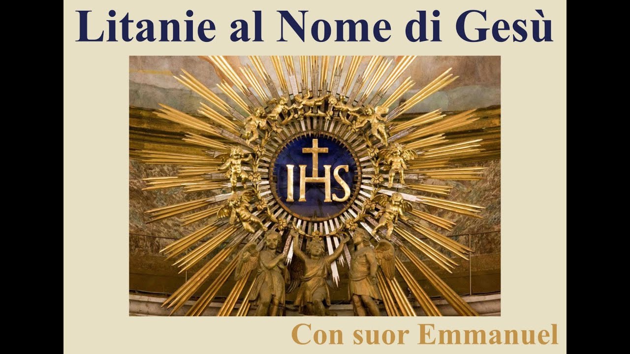 Litanie al Nome di Gesù