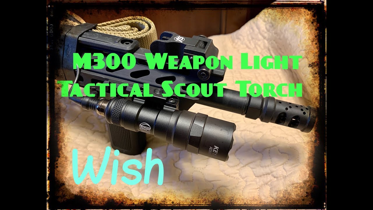 M300 flashlight clone from WISH