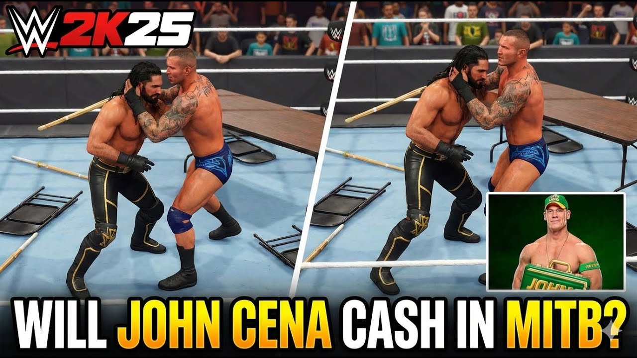 WILL JOHN CENA CASH IN MITB TONIGHT?! 😱 | WWE 2K25 LIVE