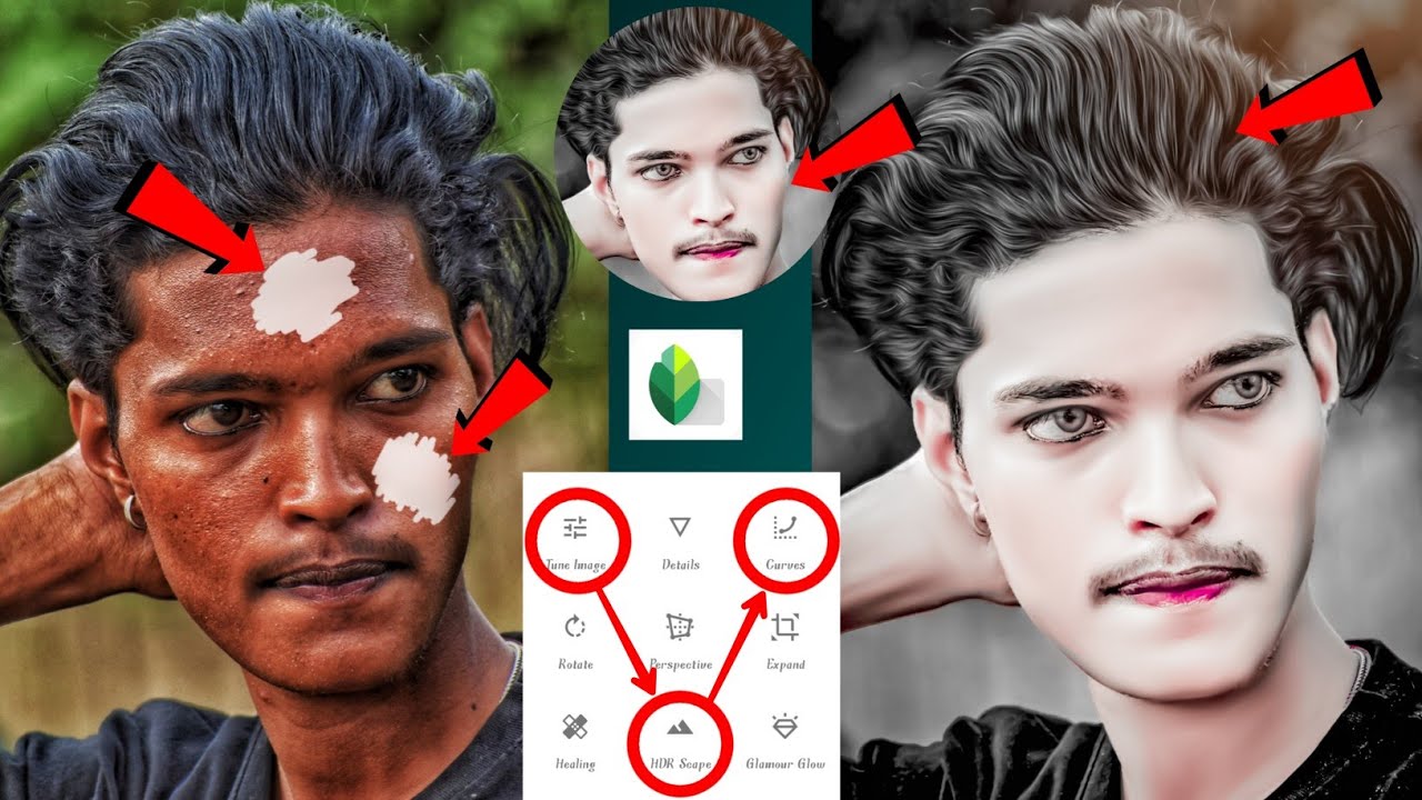 Snapseed Oil Paint Face Smooth Photo Editing | Snapseed photo editing | autodesk face smooth editing