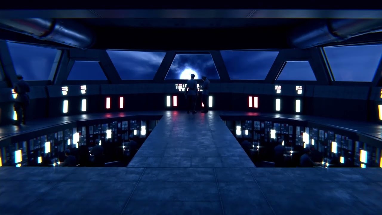 [1 hour] venator traveling through hyperspace ambience