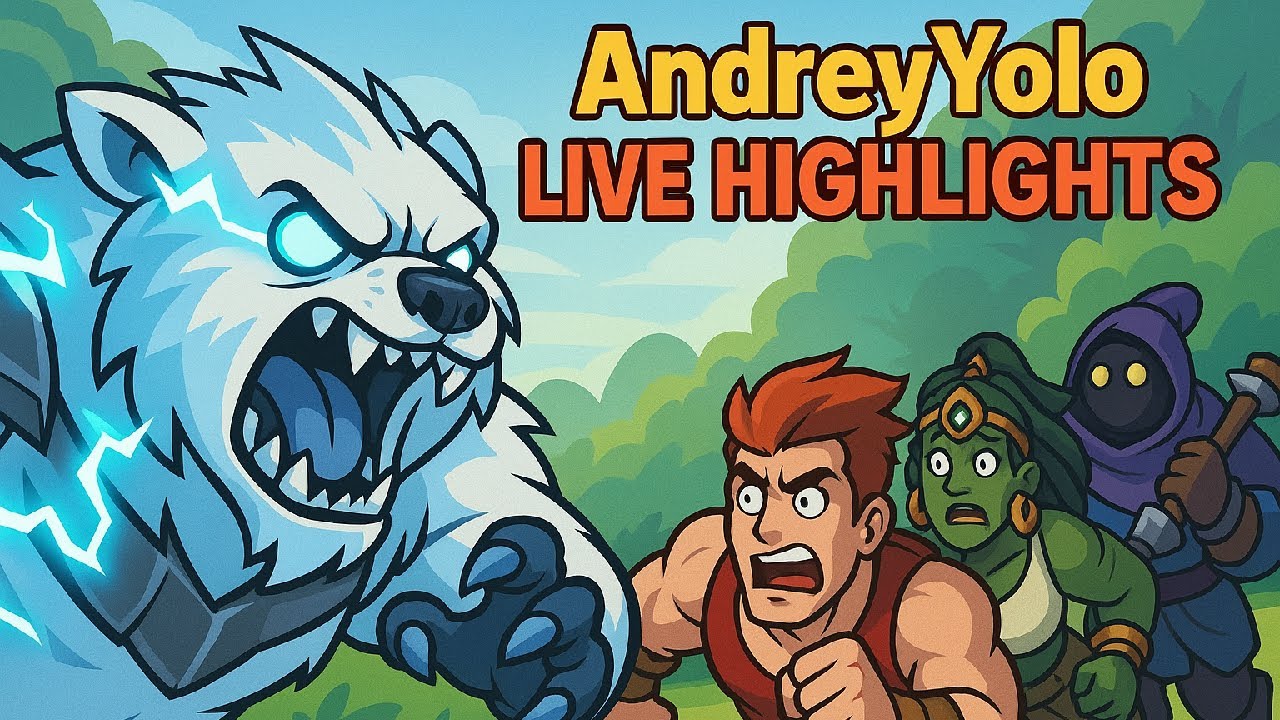 Reacții, fail-uri și momente legendare | AndreyYolo Live Highlights #2