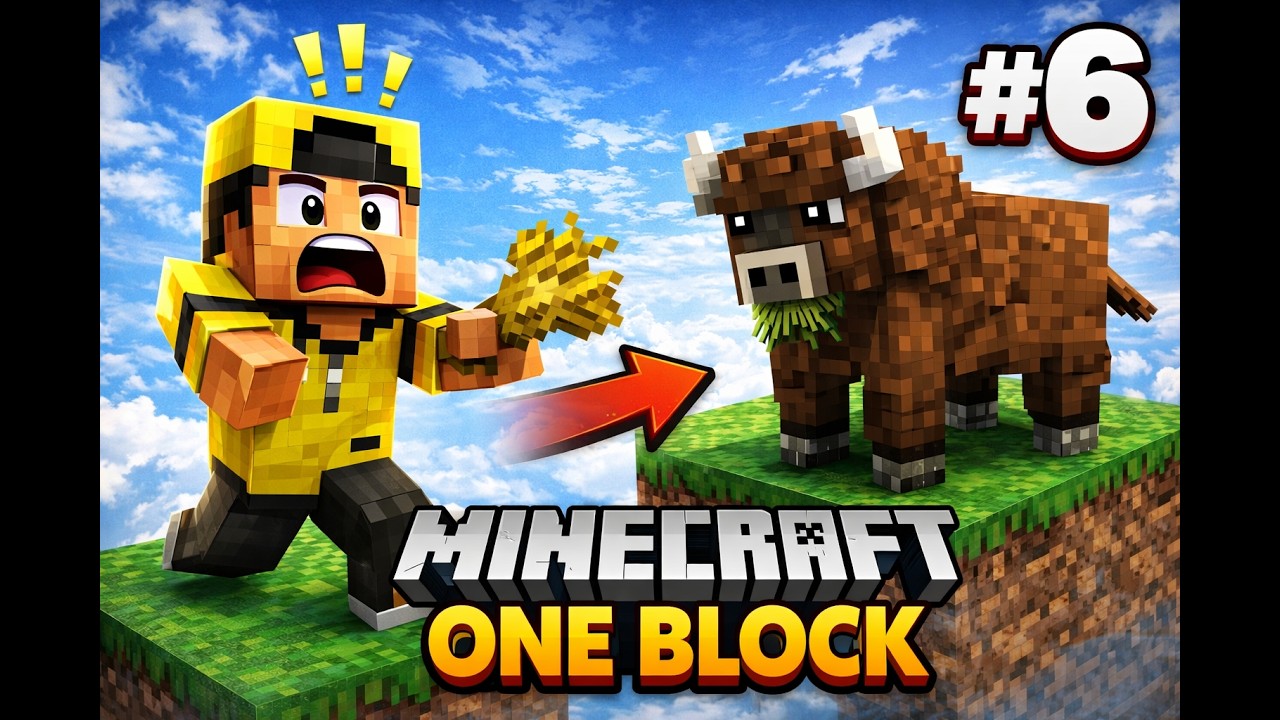 выживание one block с модами #6