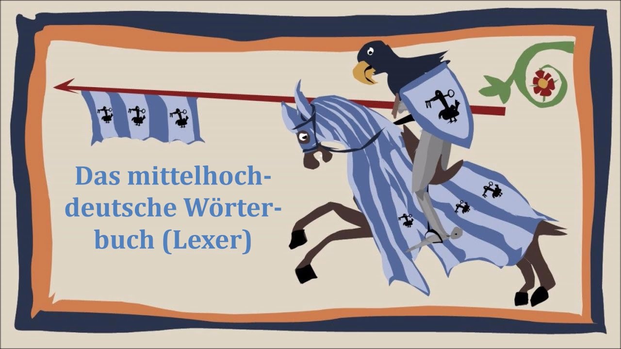 Wie schlägt man mittelhochdeutsche Wörter im Lexer nach? || Mittelhochdeutsch übersetzen