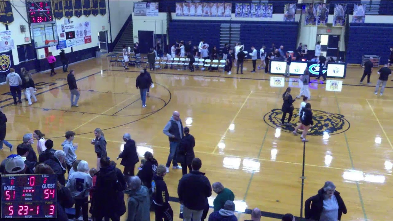 Wyandotte Bears Boys Varsity Basketball Vs. Carlson Marauders