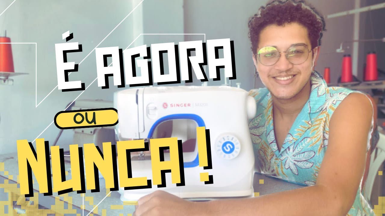EXCELENTE Dica de como passar linha na sua máquina de costura / Singer M3205 😍