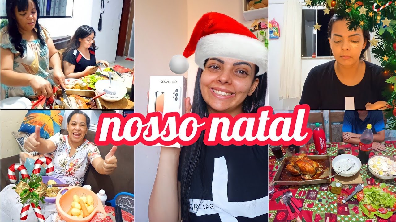 vlog de Natal | arruma-se comigo | comprei um celular | ceia na casa dos meu pais e muito mais