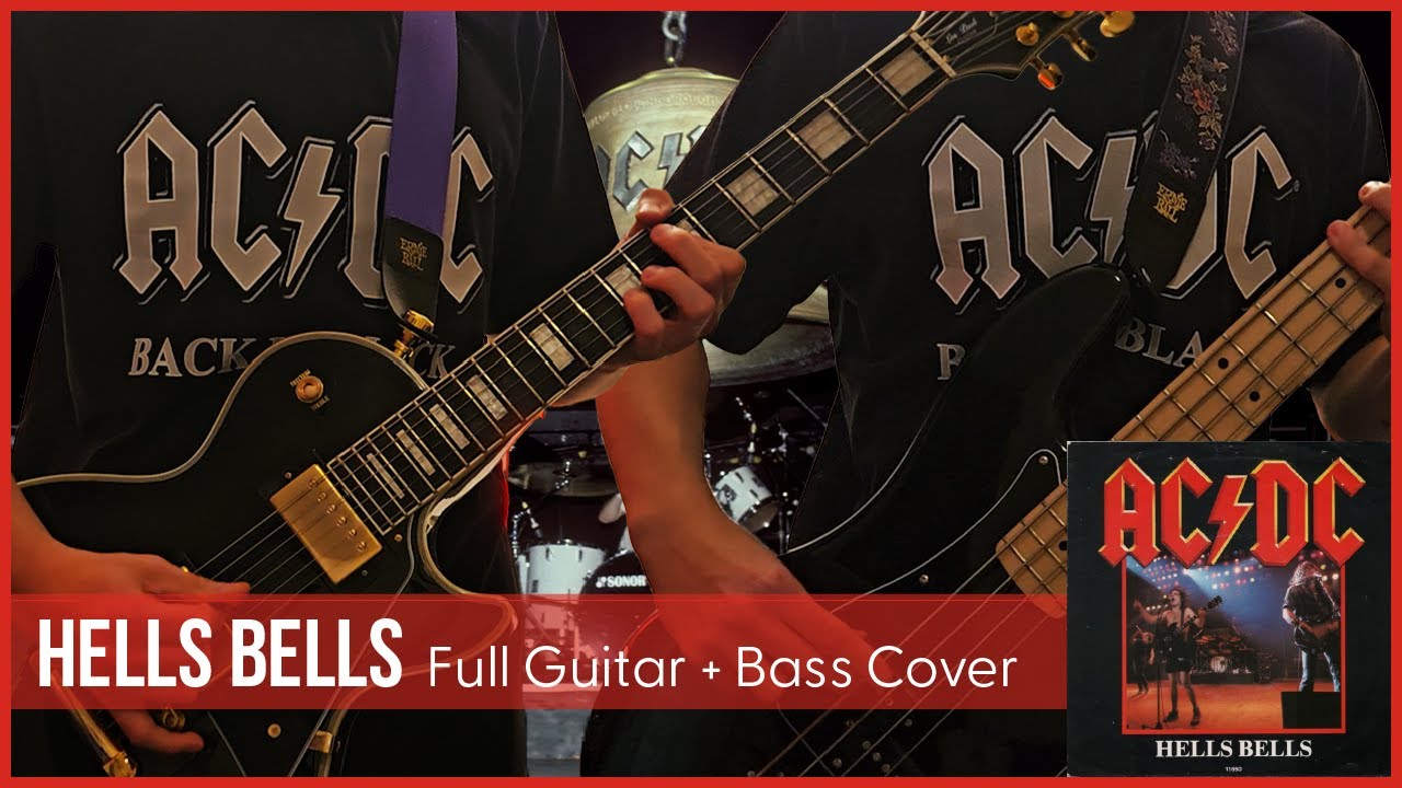AC/DC - Hells Bells | Guitar and Bass Cover by doskey!
