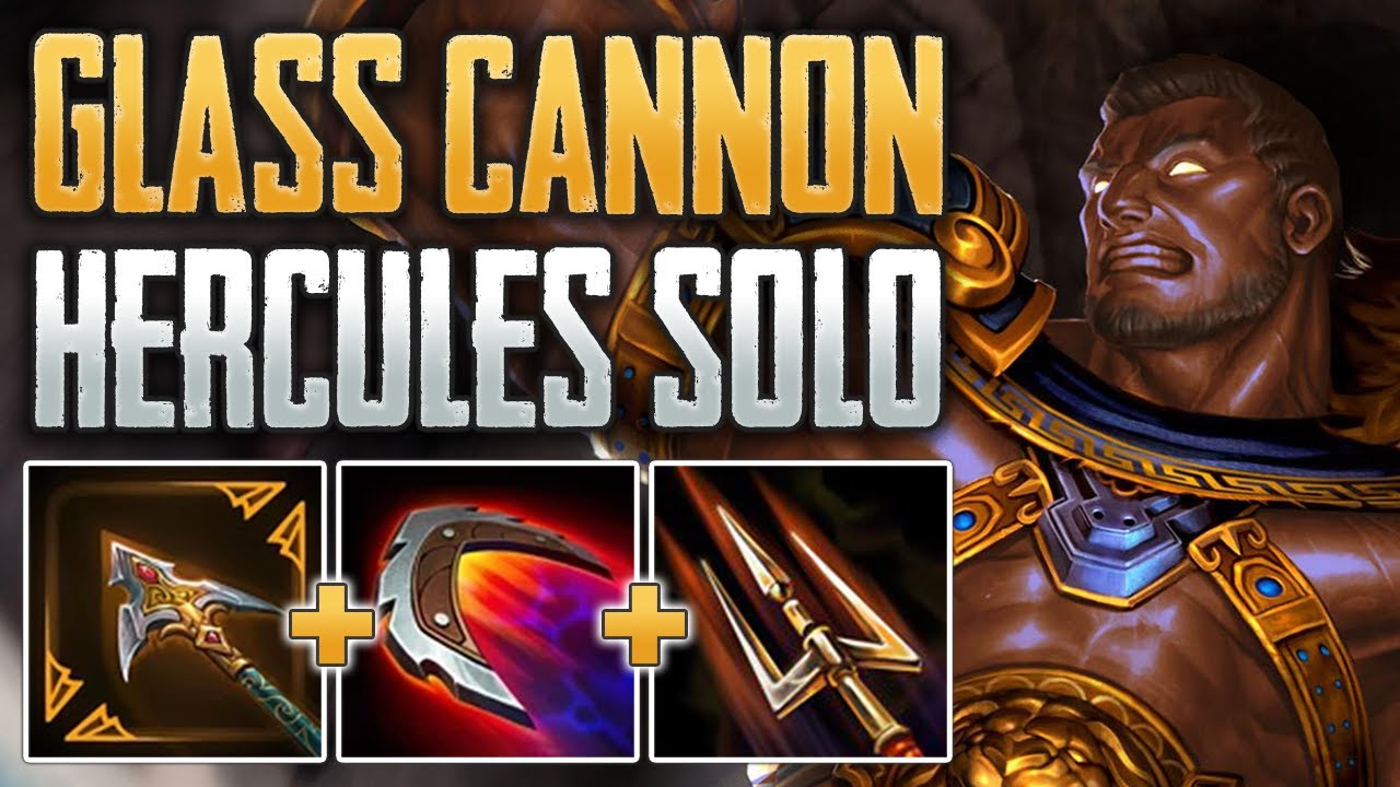 DONT SLEEP ON CRITULES! Hercules Solo Gameplay (SMITE Ranked Conquest)