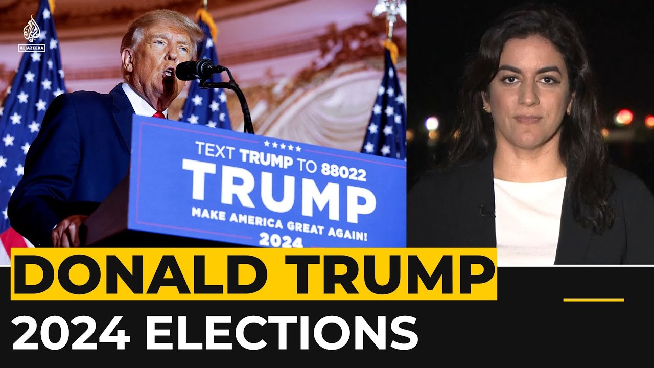 Donald Trump launches 2024 presidential bid