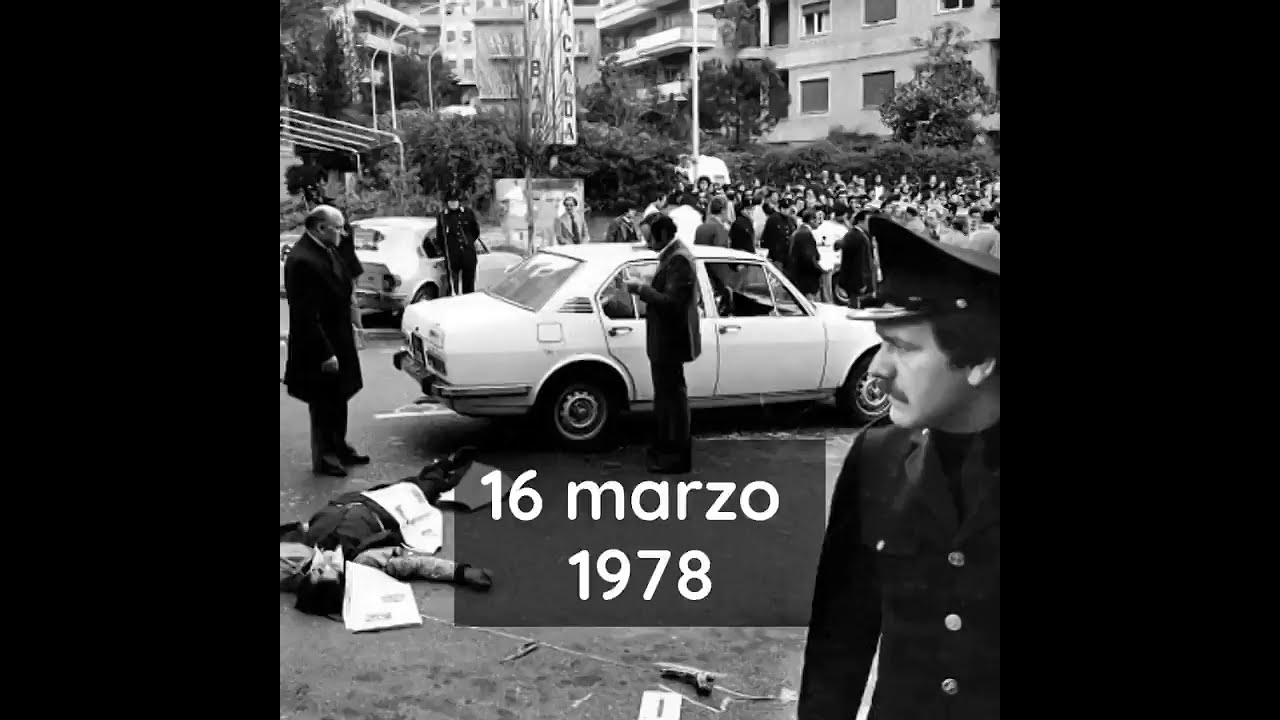 Sedici marzo 1978: Via Fani. Aldo Moro rapito, la sua scorta uccisa dalle Brigate Rosse