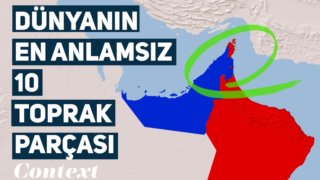 Dünyanın EN ANLAMSIZ 10 Toprak Parçası!