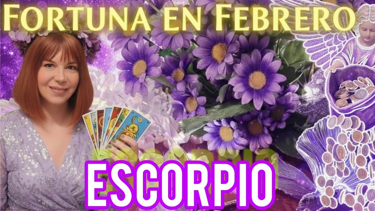 ESCORPIO ♏️ FECHA EXACTA que serás RICO y MILLONARIO⚠️ JAMÁS vi TANTA SUERTE UN Amor❤️ MILLONARIO
