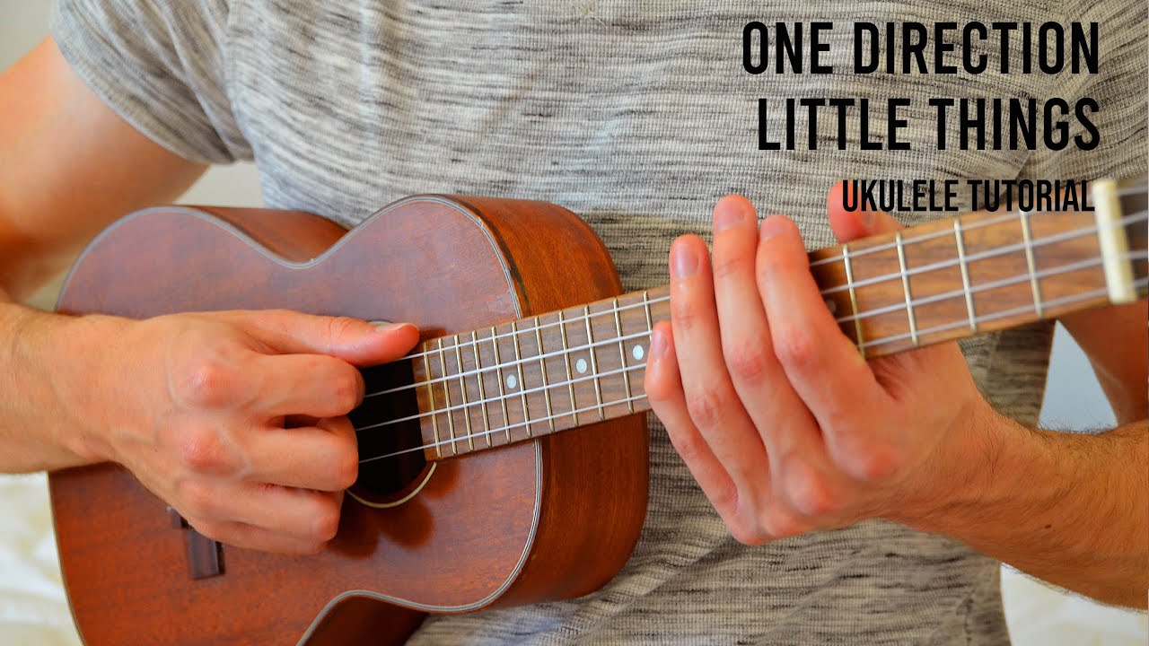 One Direction - Little Things EASY Ukulele Tutorial With Chords / Lyrics