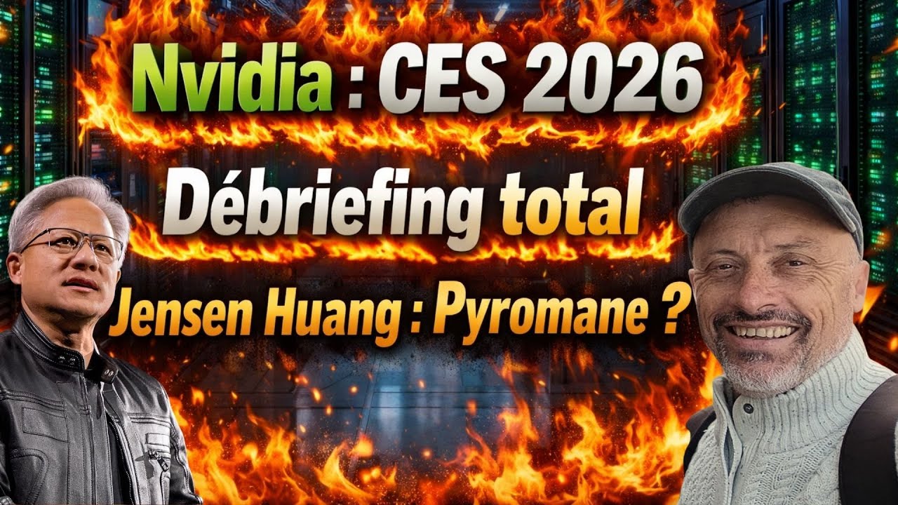 NVIDIA / CES 2026 : Debrief Total 😎 DLSS4.5 et c'est tout ? 🤔 Jensen Huang : Pyromane ? 😱