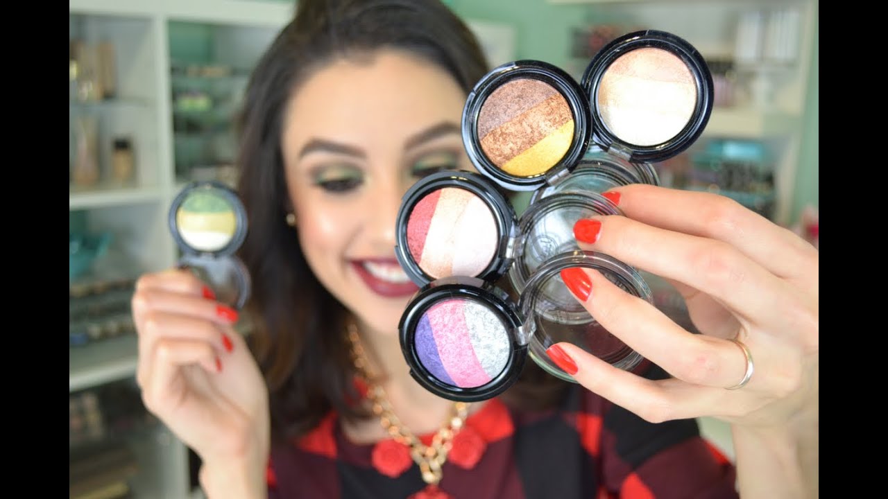 J.CAT BEAUTY Triple Crown Baked Eye Shadow | Review + Swatches