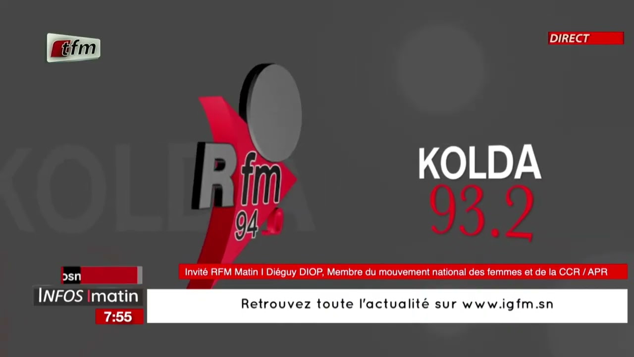 l'invite de rfm matin | Diéguy DIOP, membre du mouvement national des femmes et de la CCR/APR