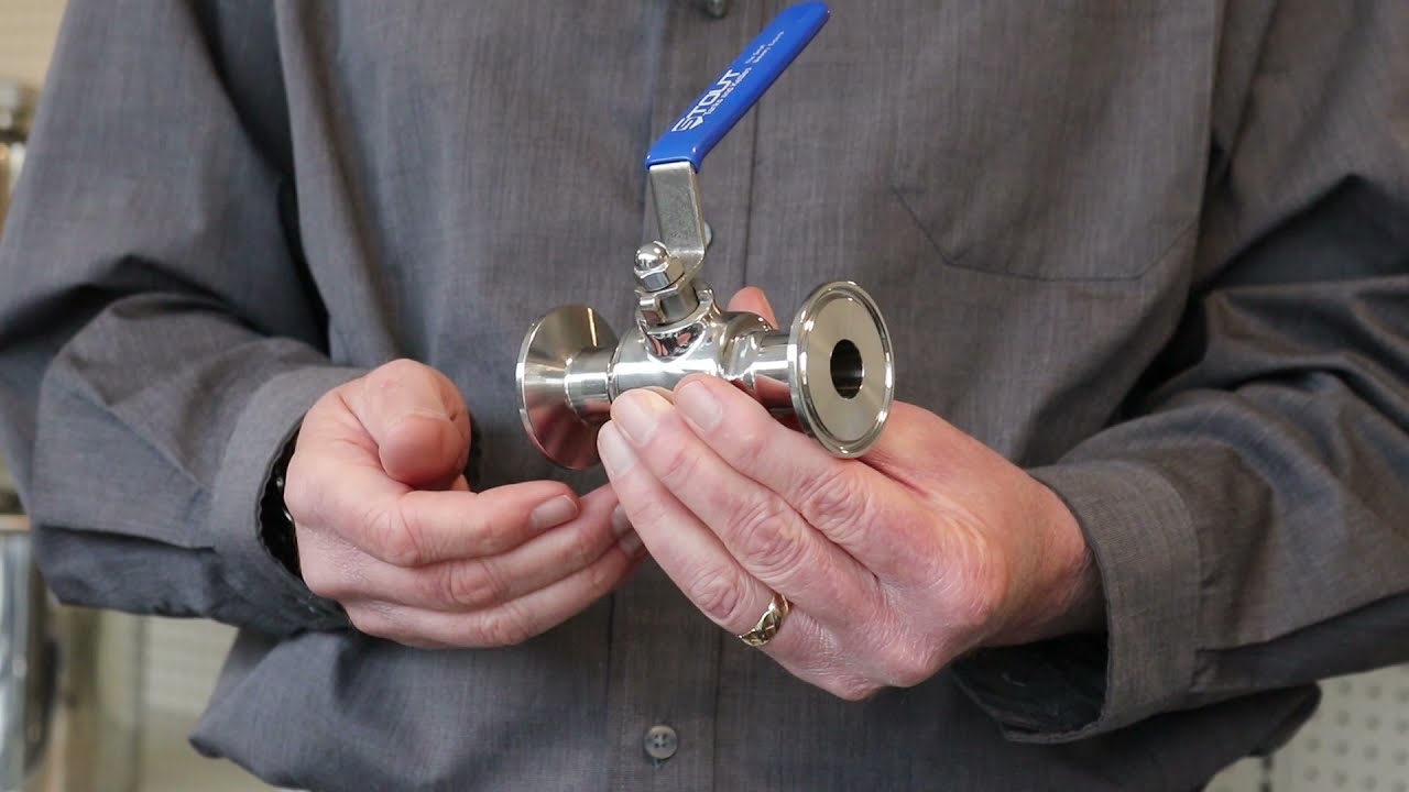 Stout Tanks Product Spotlight: Stainless Steel Ball Valves
