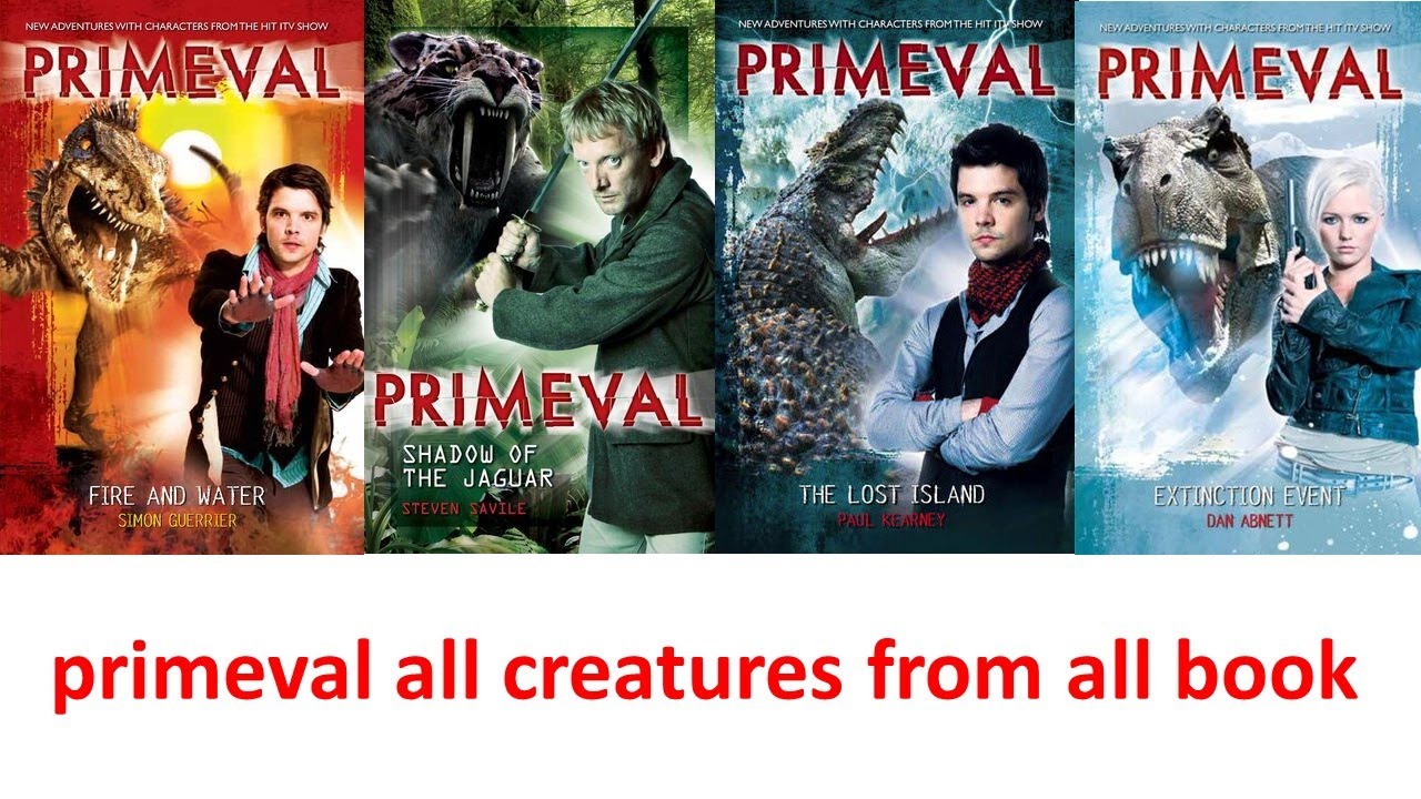 all creatures in all primeval book