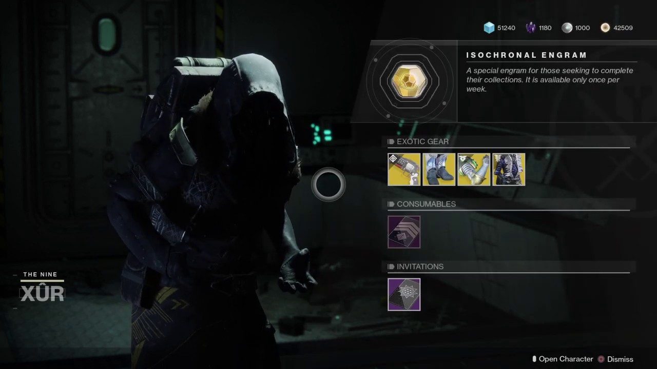 Invitation Of The Nine - The World Quest Pickup From Xur (Titan - The Rig - Destiny 2)