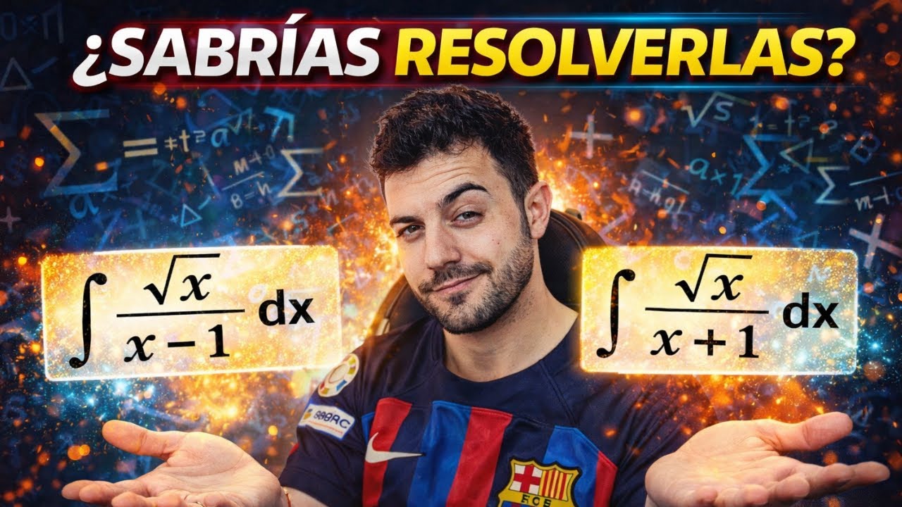 Estas dos integrales parecen iguales… pero no lo son
