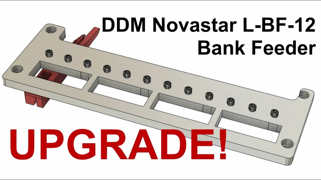 DDM Novastar Pick & Place L-BF-12 Feeder upgrade