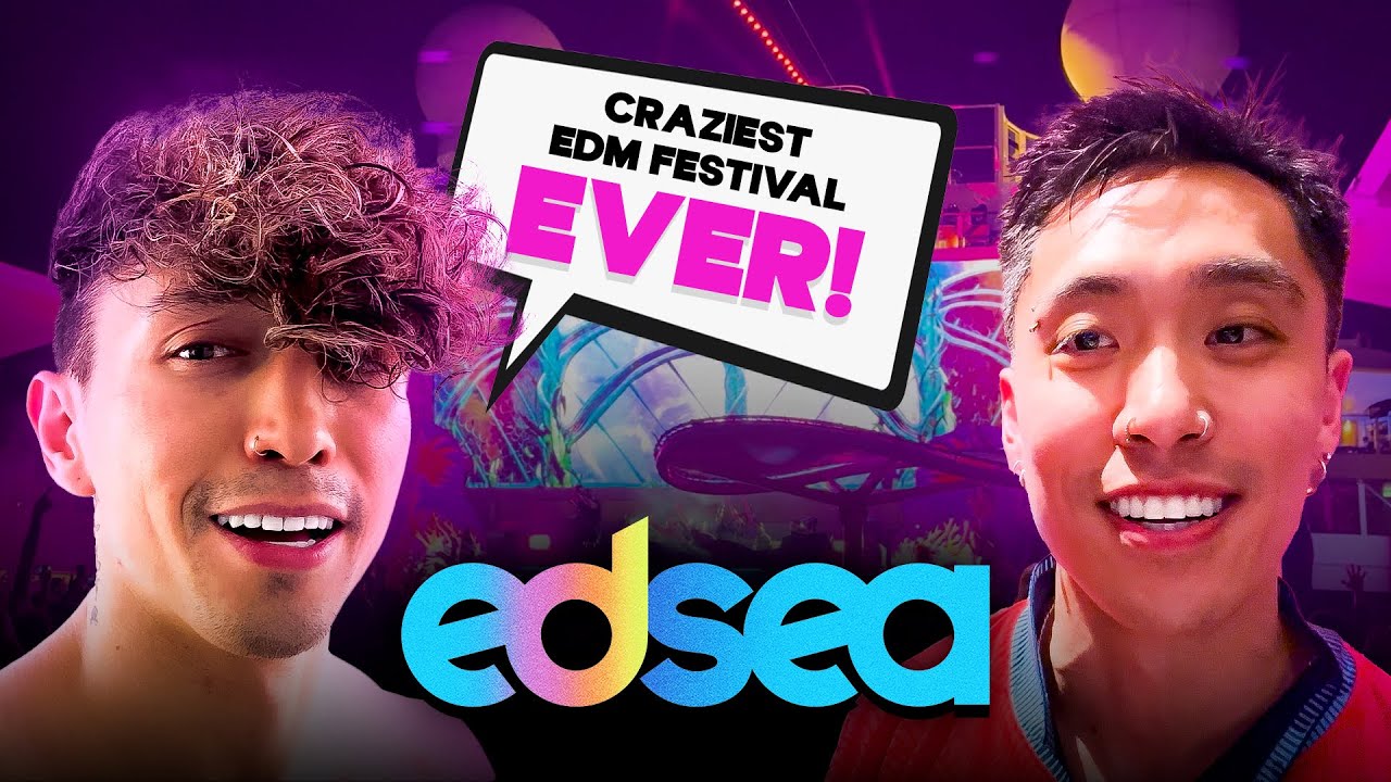WE HUNG OUT WITH SLANDER & ARMNHMR ON A RAVE CRUISE TO THE BAHAMAS?! | EDSEA 2024 VLOG