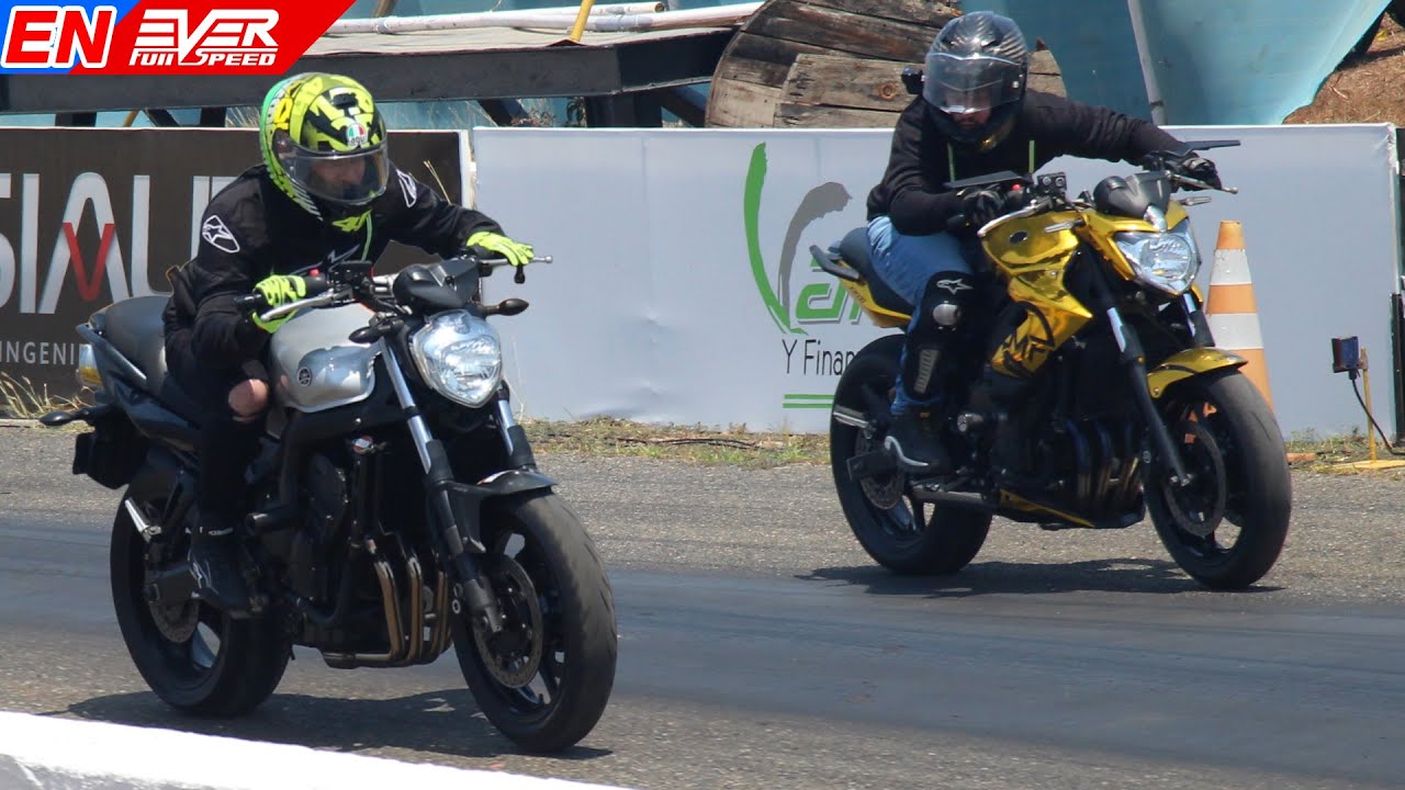 Yamaha FZ6 🆚️ Yamaha XJ6 🆚️ Yamaha RX 🆚️ Kawasaki Z1000. DRAG RACES Barranquilla 2024.