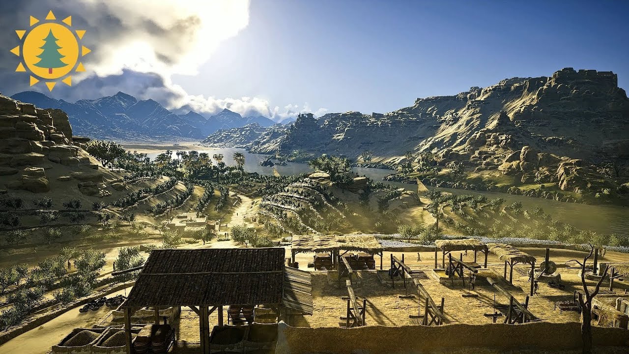Assassin's Creed Origins Ambience | Hermopolis |Olive Grove | Ancient Egypt