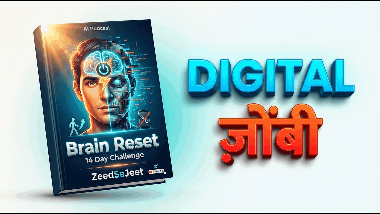 14 Days Brain Reset Challenge 🔥 | Digital Zombie Se Kaise Bache? | Dopamine Detox Hindi | ZeedSeJeet