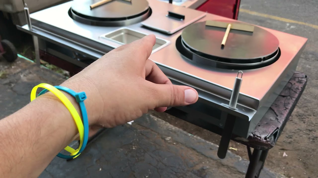 MODULO DOBLE PARA CREPAS |MODELO: CR03 | GRUPO HALLEY