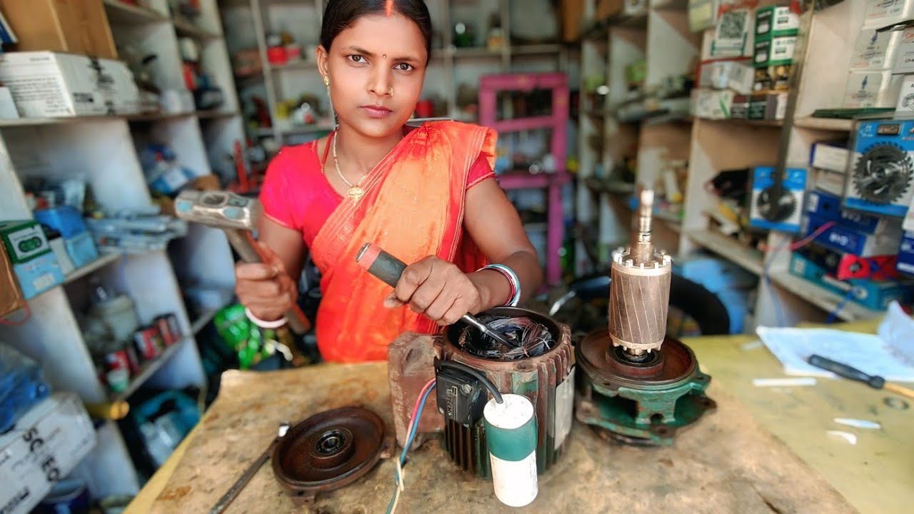 Texmo 1HP Water Pump Motor Full Rewinding | टेक्समो मोटर वाइंडिंग डाटा और पूरी जानकारी 