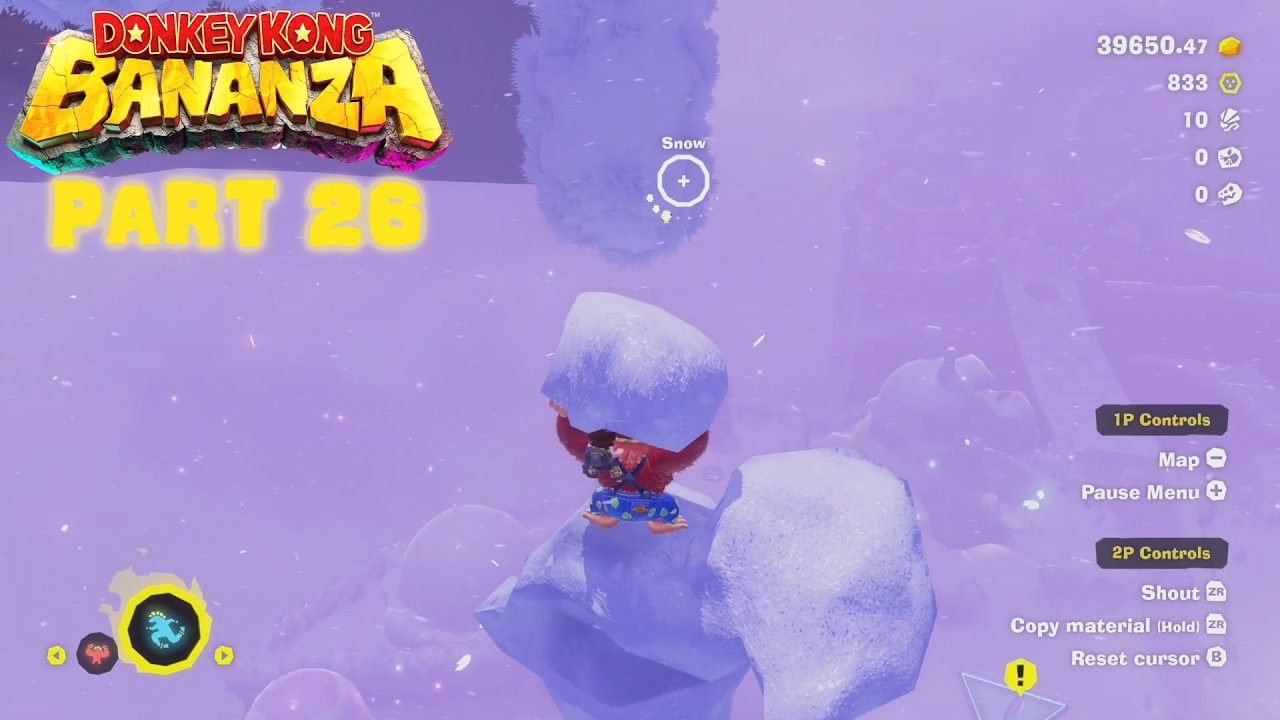 Donkey Kong Bananza (Blind/Multiplayer) Part 26 ~ Do You want to Build a Snow Bridge?