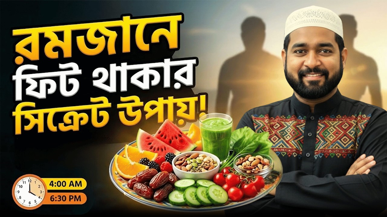 না খেয়ে নয়, বরং খেয়েই ওজন কমান! রমজানের স্পেশাল ডায়েট গাইডলাইন। ভিডিওটি মিস করবেন না!