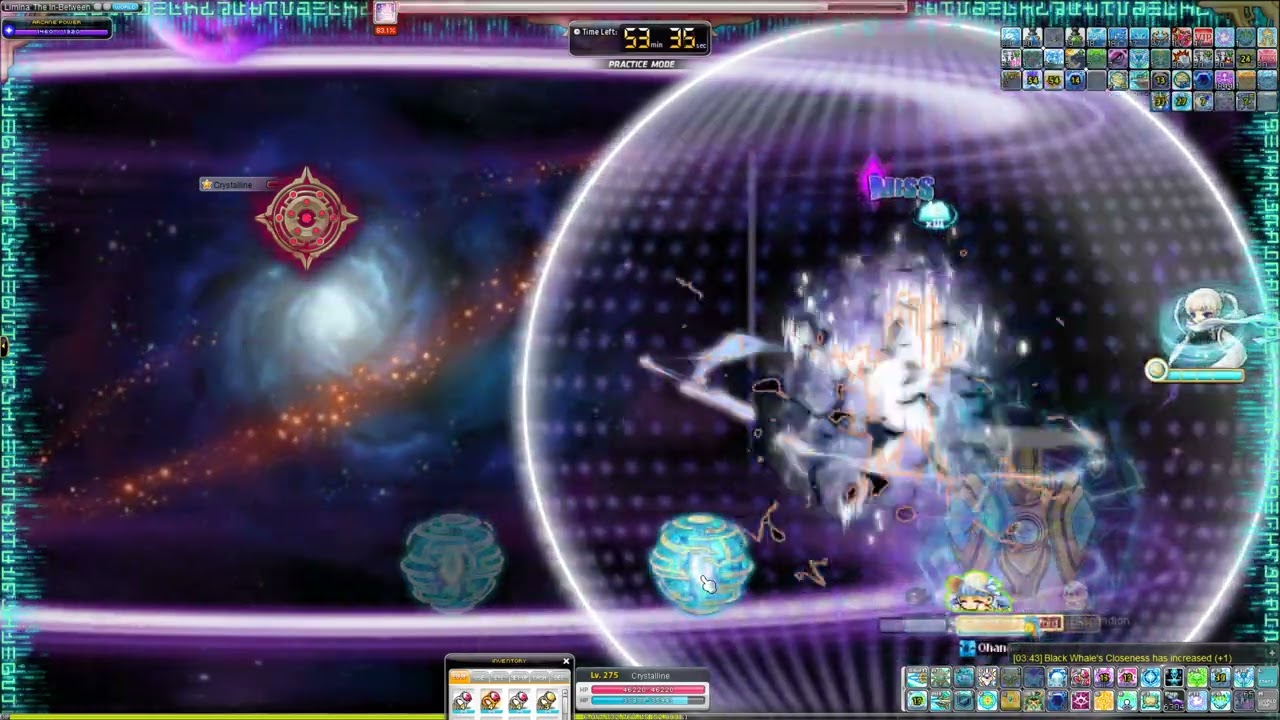 MapleStory Solis (EU) - 55k Illium - 6th Job - Black Mage Solo 15:30~
