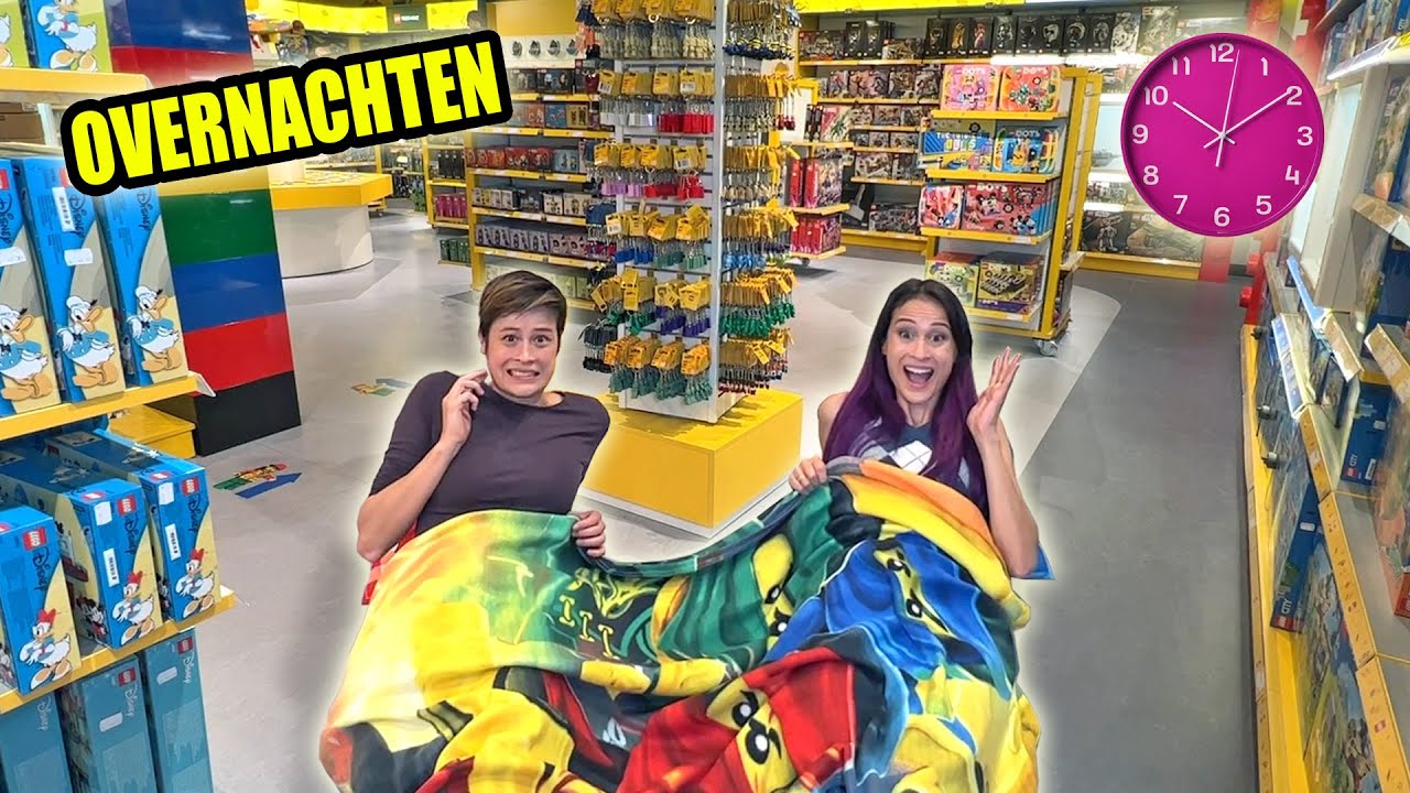 24 UUR OVERLEVEN IN LEGOLAND met MIJN ZUSJE!  - CHALLENGE || Fan Friday