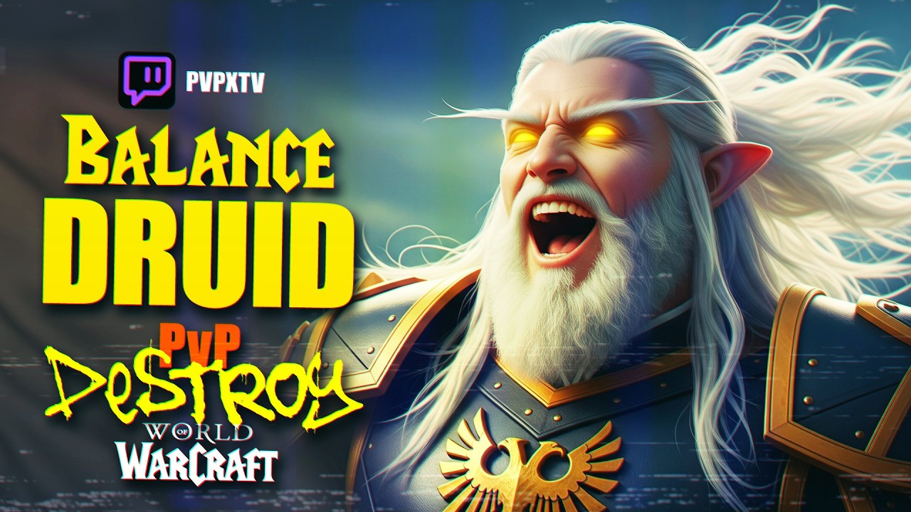 Balance Druid PvP Battleground - World of Warcraft TWW 11.2.5