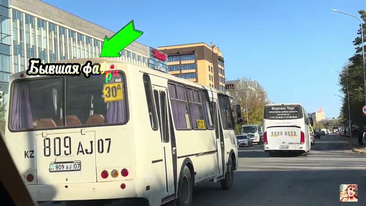 Уральск. На автобусе по городу…#уральскаядама #kazakhstan
