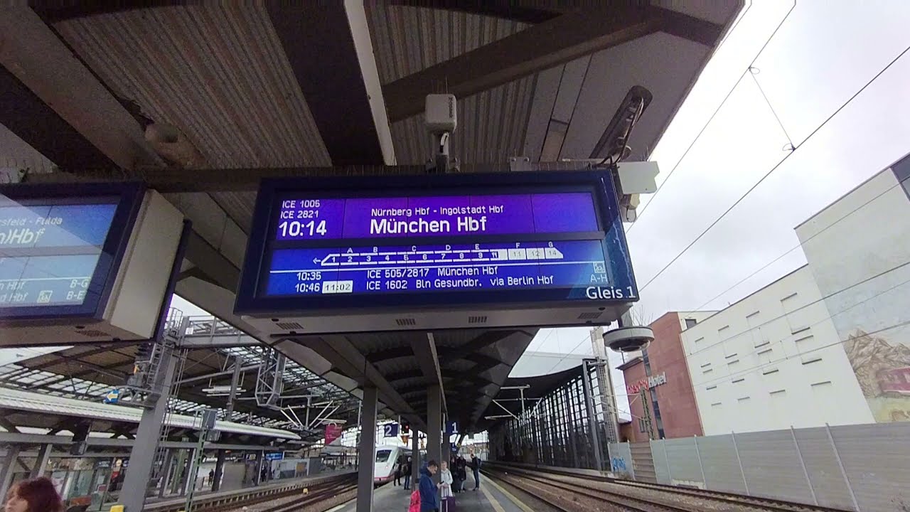 Bahnhofansagen am Erfurter Hauptbahnhof (Heiko Grauel)